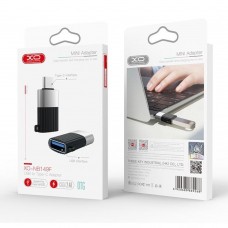 Перехідник XO NB149-F USB2.0 TO TYPE C connector Колір Чорний
