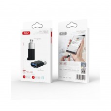 Перехідник XO NB149-G USB2.0 TO MICRO connector Чорний