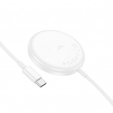 Беспроводное Зарядное Устройство Hoco CW50 Fast 3-in-1 magnetic 15W (for iWatch) Белое
