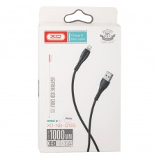 Кабель USB XO NB-Q165 Lightning 3A Чорний