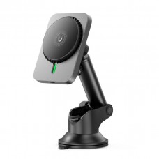Автодержатель XO CX018 Magnetic Wireless 15W Чёрный