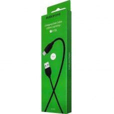 Кабель USB Borofone BX19 Benefit Lightning Черный