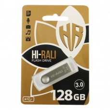 USB флеш-накопичувач 3.0 Hi-Rali 128gb Сталевий
