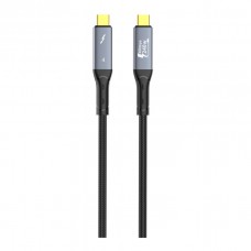 Кабель USB LDNIO TC11c USB4.0/Thunderbolt 4/40Gbps/240W/8K@60Hz Type-C to Type-C Черный