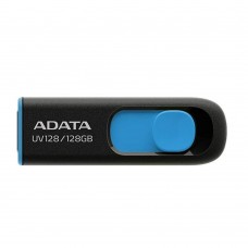USB флеш-накопичувач 3.2 A-Data UV128 128Gb Чорно-блакитний