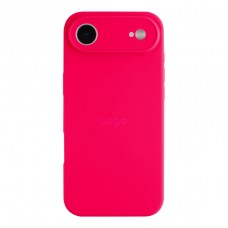 Чохол Silicone Case Full Size with Frame для iPhone 17 Air 38.Shiny Pink