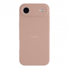 Чохол Silicone Case Full Size with Frame для iPhone 17 Air 19.Pink Sand