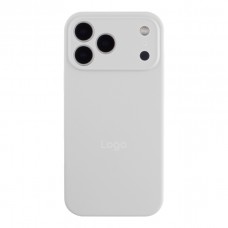 Чохол Silicone Case Full Size with Frame для iPhone 17 Pro 09.White