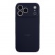 Чохол Silicone Case Full Size with Frame для iPhone 17 Pro 08.Dark Blue