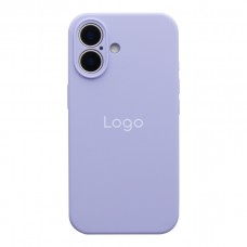 Чохол Silicone Case Full Size with Frame для iPhone 16 39.Elegant Purple