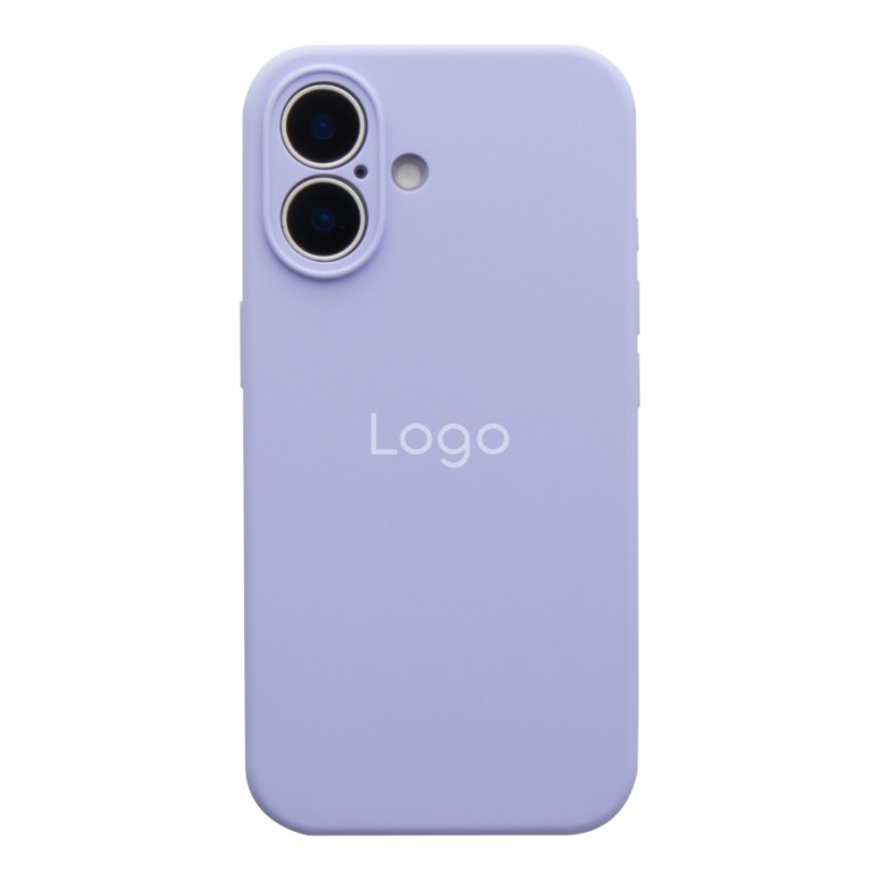 Чохол Silicone Case Full Size with Frame для iPhone 16 39.Elegant Purple