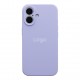 Чохол Silicone Case Full Size with Frame для iPhone 16 39.Elegant Purple