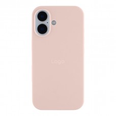 Чохол Silicone Case Full Size (AA) для iPhone 16 81.Chalk Pink
