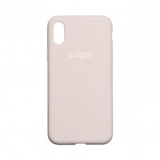 Чохол Silicone Case Full Size (AA) для iPhone X/Xs 19.Pink Sand