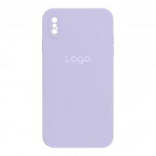 Чохол Silicone Case Full Size with Frame для iPhone Xs Max 39.Elegant Purple