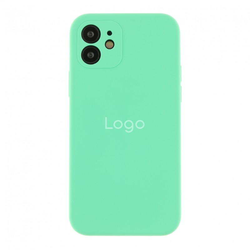 Чохол Silicone Case Full Size with Frame для iPhone 11 47.Spearmint