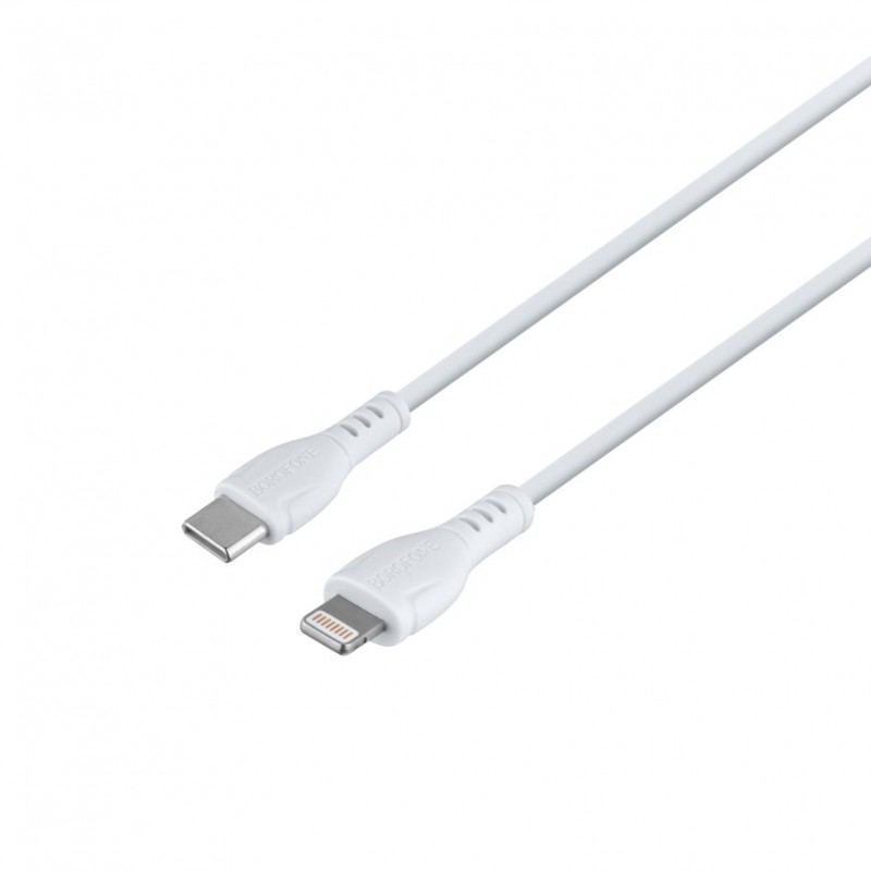 Кабель USB Borofone BX51 Triumph Type-C to Lightning Тех.Пак. Бiлий
