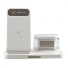 Бездротовий Зарядний Пристрій H33 5in1 15W IP version М'ята упаковка Бiлий