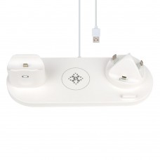 Бездротовий Зарядний Пристрій I6 15w 6n1 1.5a\2.0a\3.0a Колір Бiлий