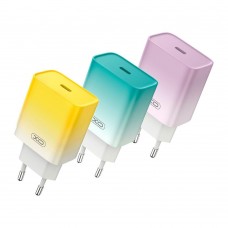 Мережевий Зарядний Пристрій XO CE18 1Type-C PD/QC 30W Фіолетовий
