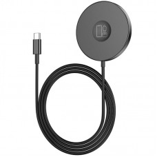 Бездротовий зарядний пристрій HOCO CW41 Delight 3-in-1 magnetic ws fast charger 15W Чорний