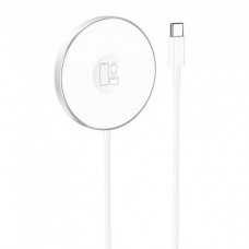 Беспровідний зарядний пристрій HOCO CW41 Delight 3-in-1 magnetic ws fast charger 15W Білий