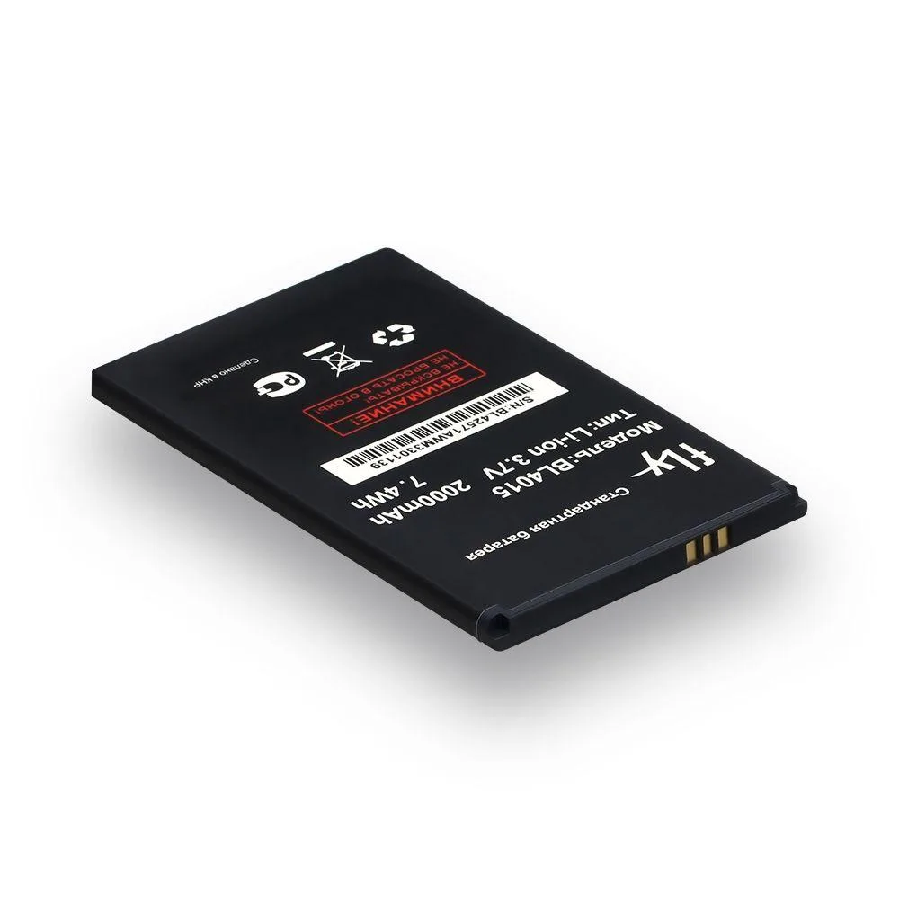Акумулятор для Fly IQ440 / BL4015 Характеристики AAA