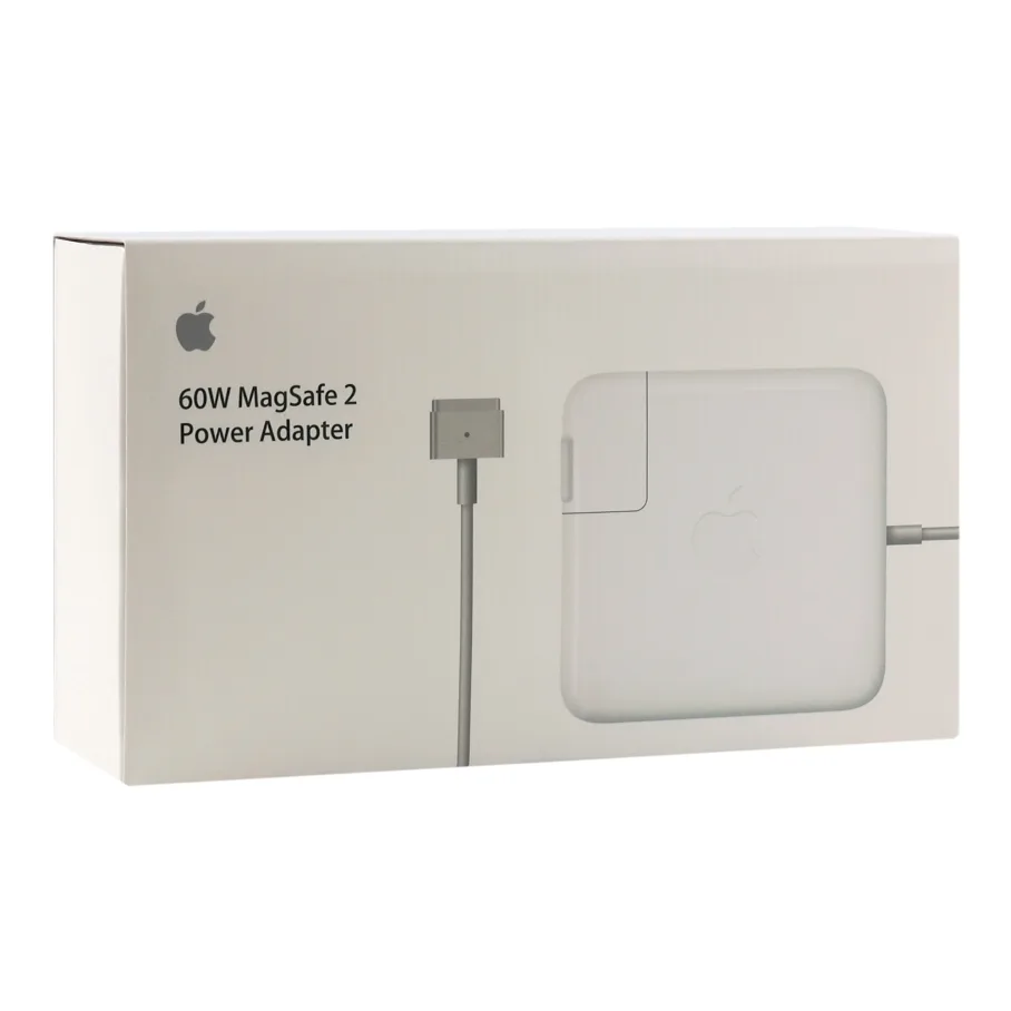 Мережевий Зарядний Пристрій Macbook MagSafe 2 PD60W 1:1 Бiлий