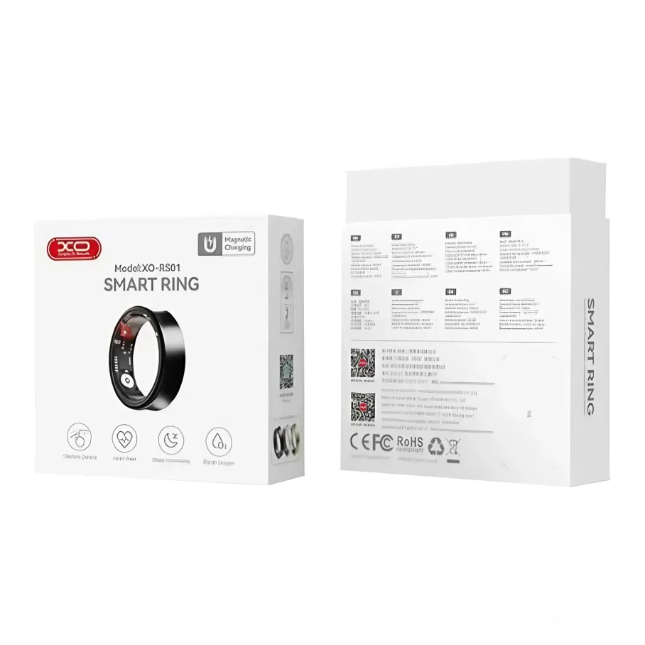 Смарт-кільце XO Smart Ring RS01 размер 10 (19,8mm) Сріблястий