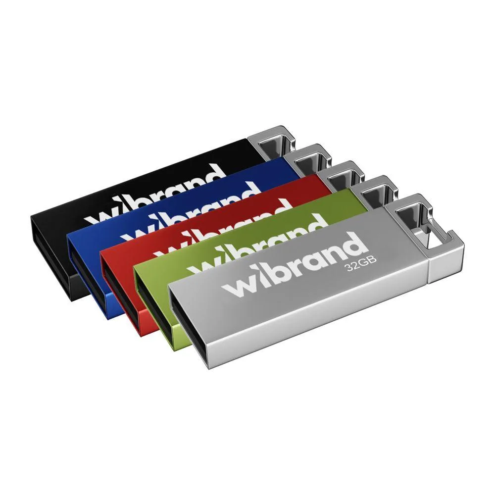 USB флеш-накопичувач Wibrand 32gb Chameleon Срібло