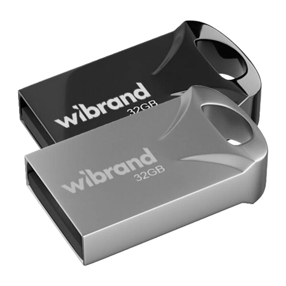 USB флеш-накопичувач Wibrand 32gb Hawk Срібло