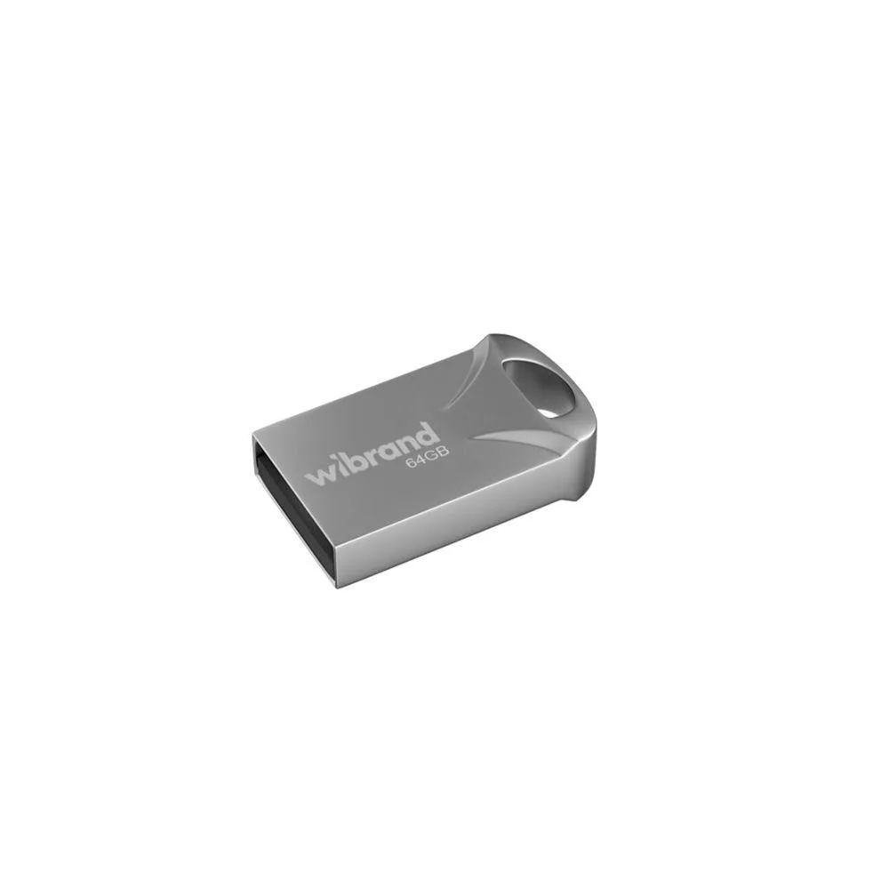 USB флеш-накопичувач Wibrand 64gb Hawk Чорний