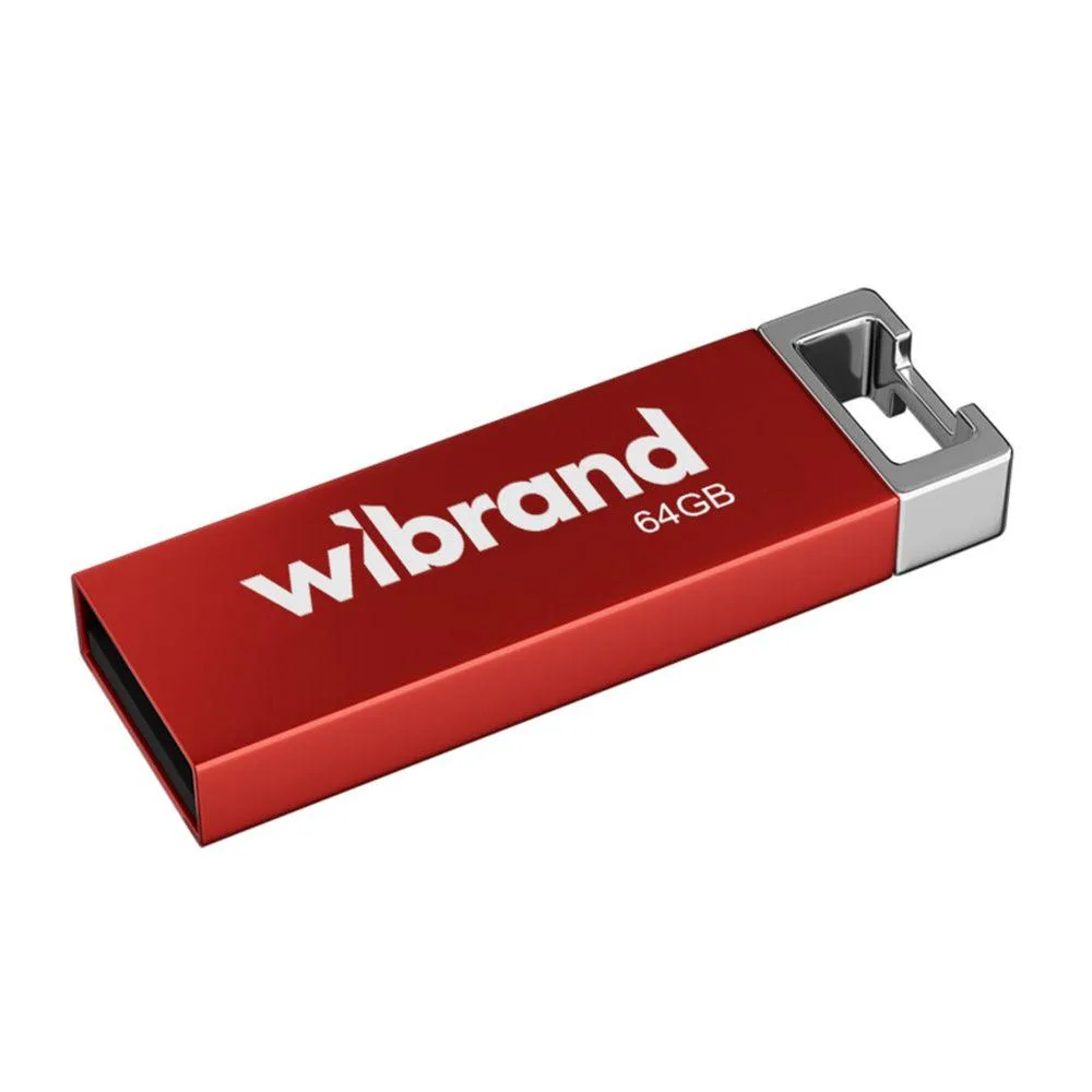 USB флеш-накопичувач Wibrand 64gb Chameleon Червоний