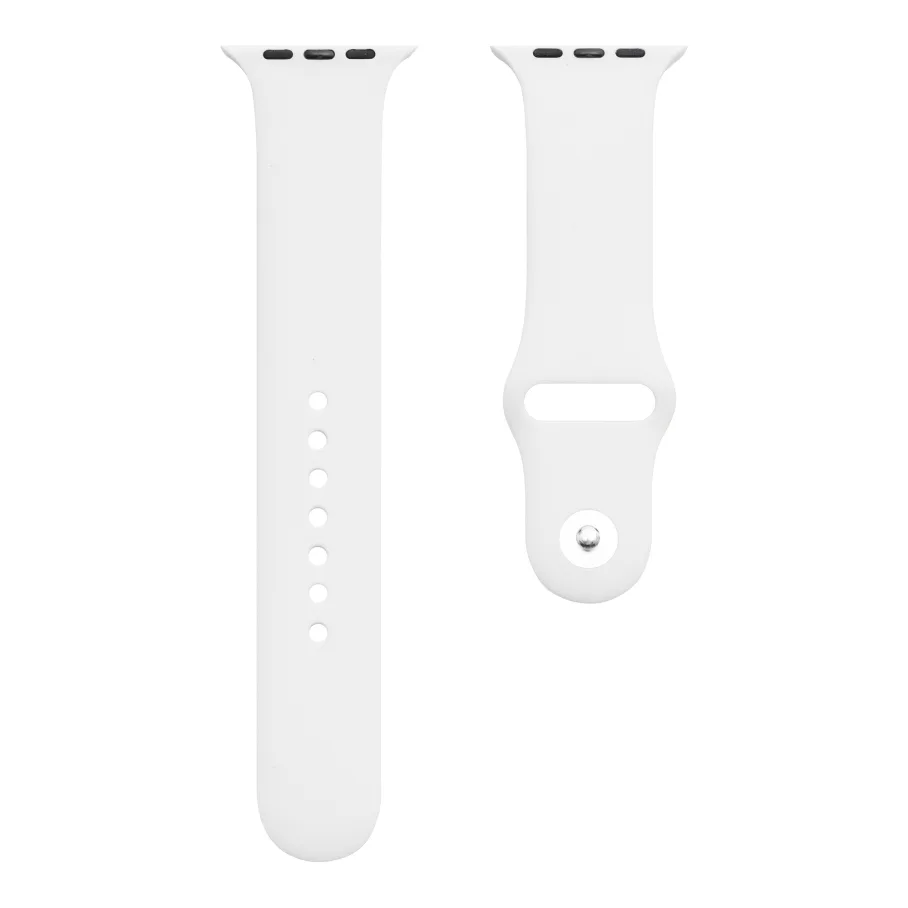 Ремінець для Apple Watch Band Silicone One-Piece Size-L 42/44/45/49 mm 28.Lavender Grey