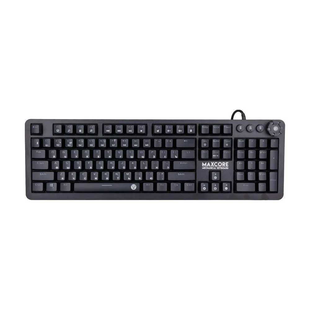 Клавіатура Ігрова Fantech Max Core MK852 Blue Switch Колір Чорний