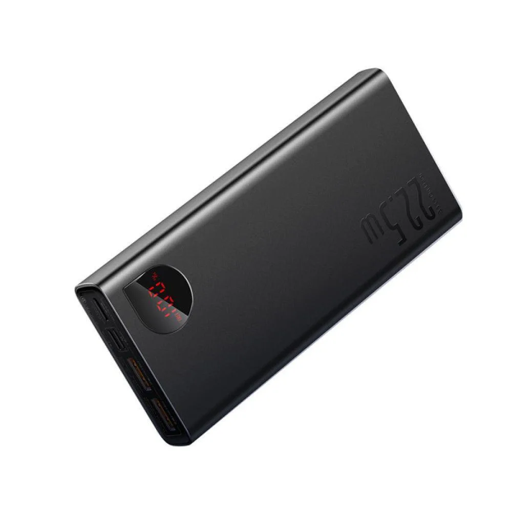 Універсальна Мобільна Батарея Power Bank Baseus Adaman Metal Digital Display Quick Charge 22.5W 20000mAh