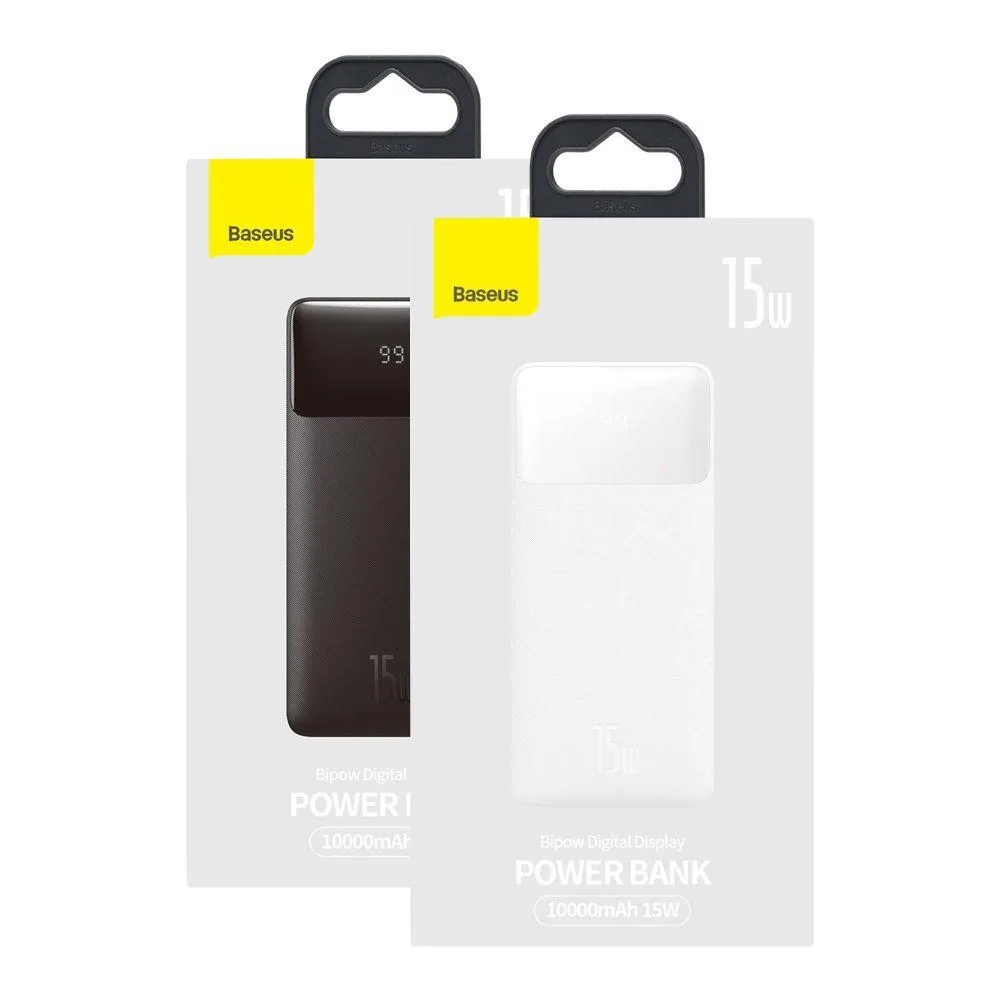 Універсальна Мобільна Батарея Power Bank Baseus Bipow 15W 10000 mAh Cable USB to Micro 25cm (PPBD0500xx) Колір
