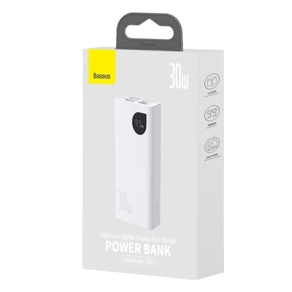 Універсальна Мобільна Батарея Power Bank Baseus Adaman 2 Digital Display Fast Charging 30W 10000 mAh