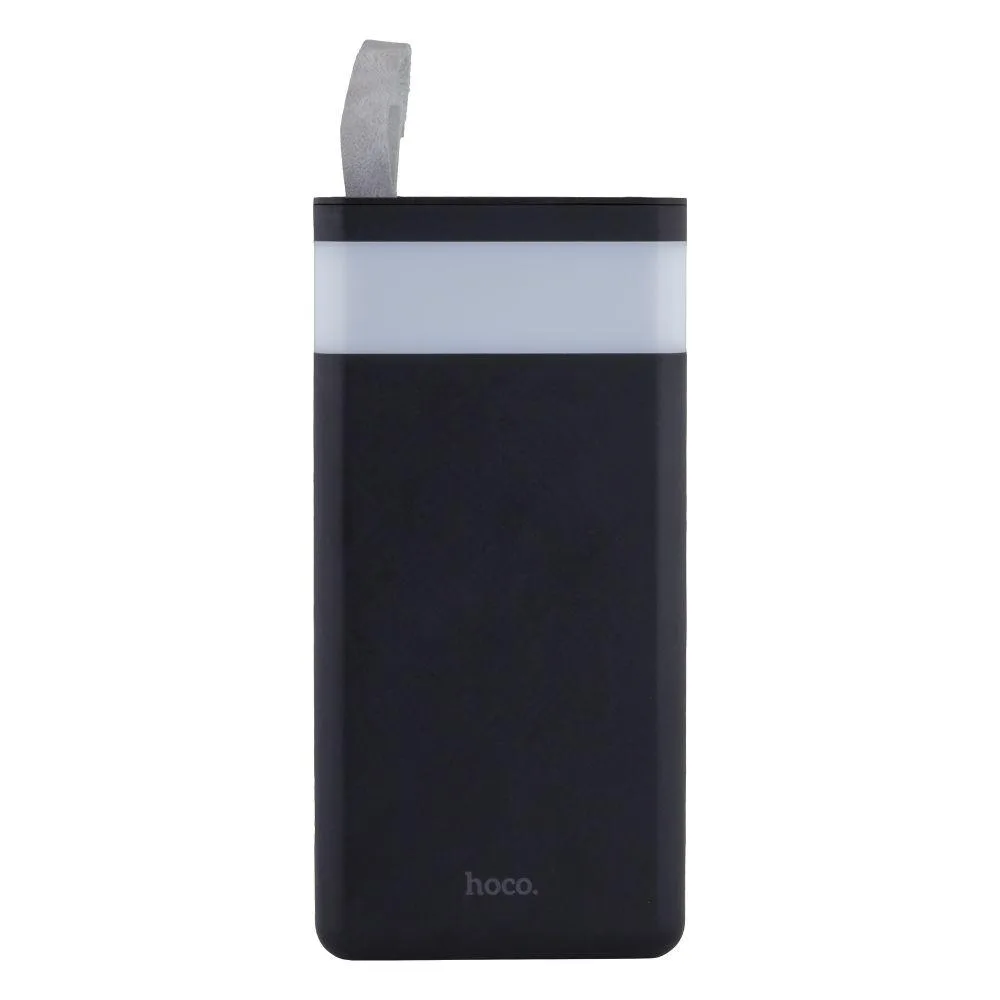 Універсальна Мобільна Батарея Power Bank Hoco J73 Powerful desk lamp 30000 mAh Колір Чорний