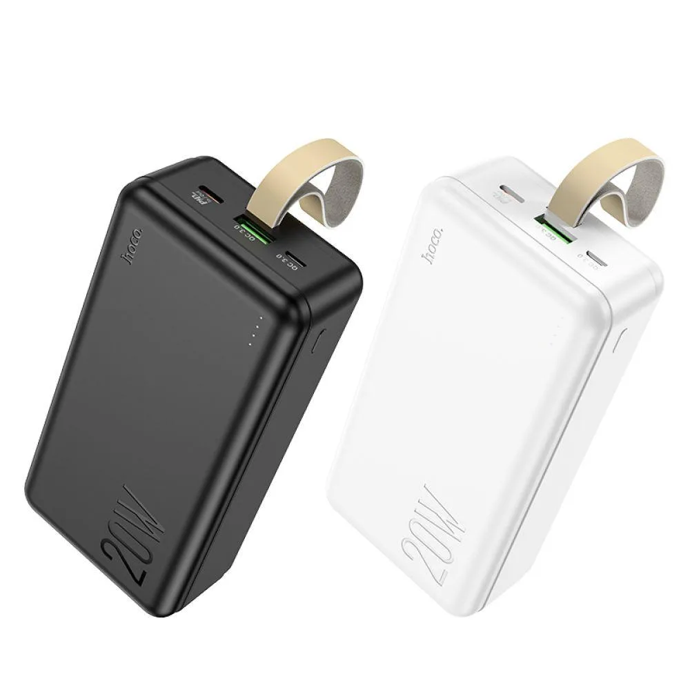 Універсальна Мобільна Батарея Power Bank Hoco J87B Tacker PD20W+QC3.0 30000 mAh Колір Білий