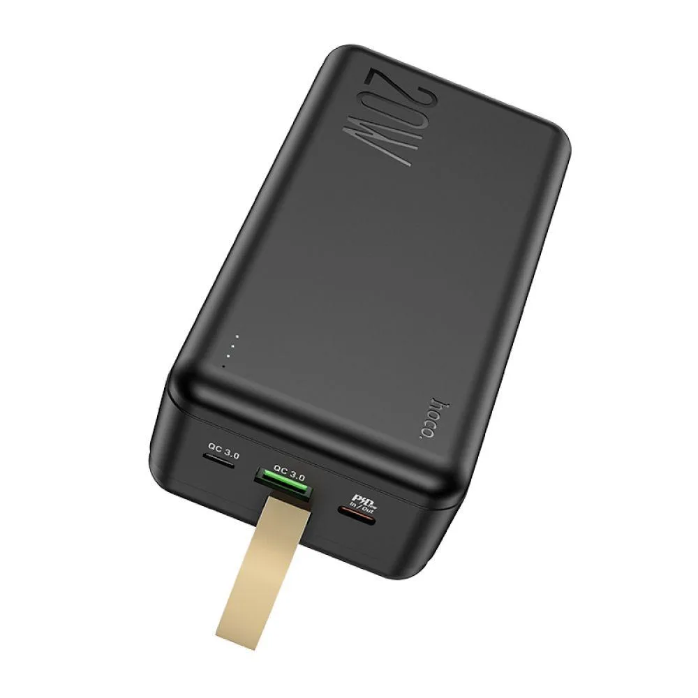 Універсальна Мобільна Батарея Power Bank Hoco J87B Tacker PD20W+QC3.0 30000 mAh Колір Білий