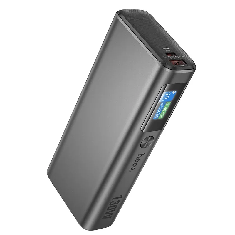 Універсальна Мобільна Батарея Power Bank Hoco Q17B Electric PD130W 20000 mAh Космічний сірий