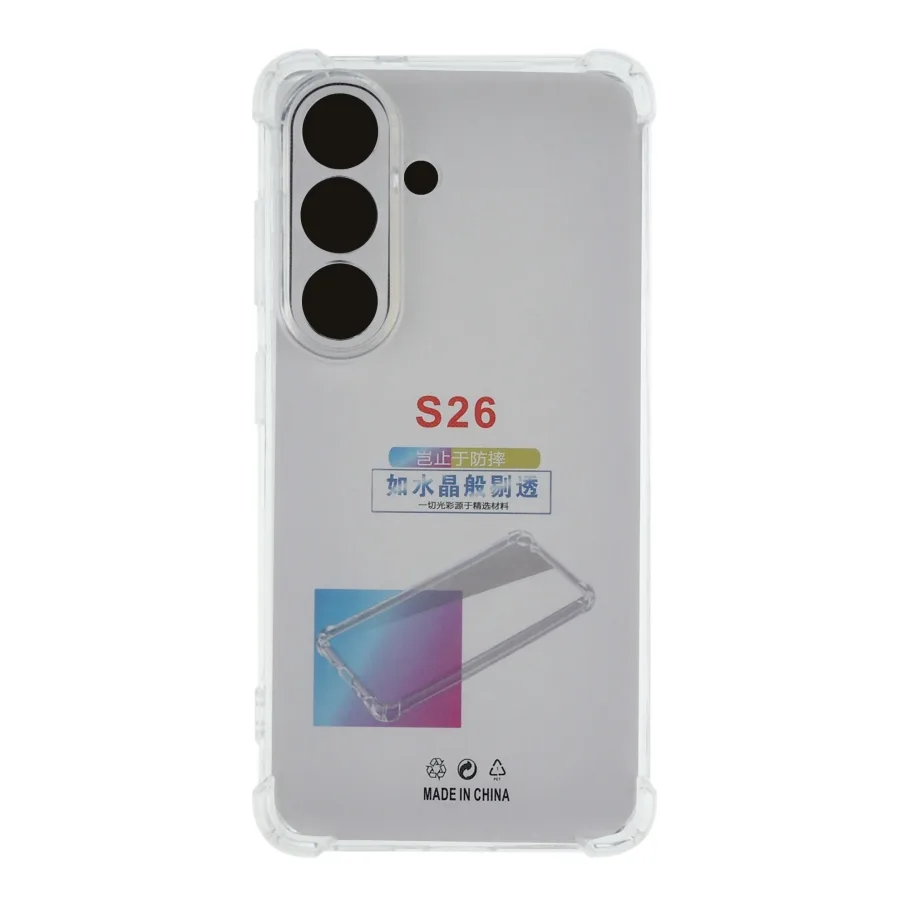 Чохол TPU Virgin Hard Full Camera для Samsung Galaxy S26 5G (S942) Transparent