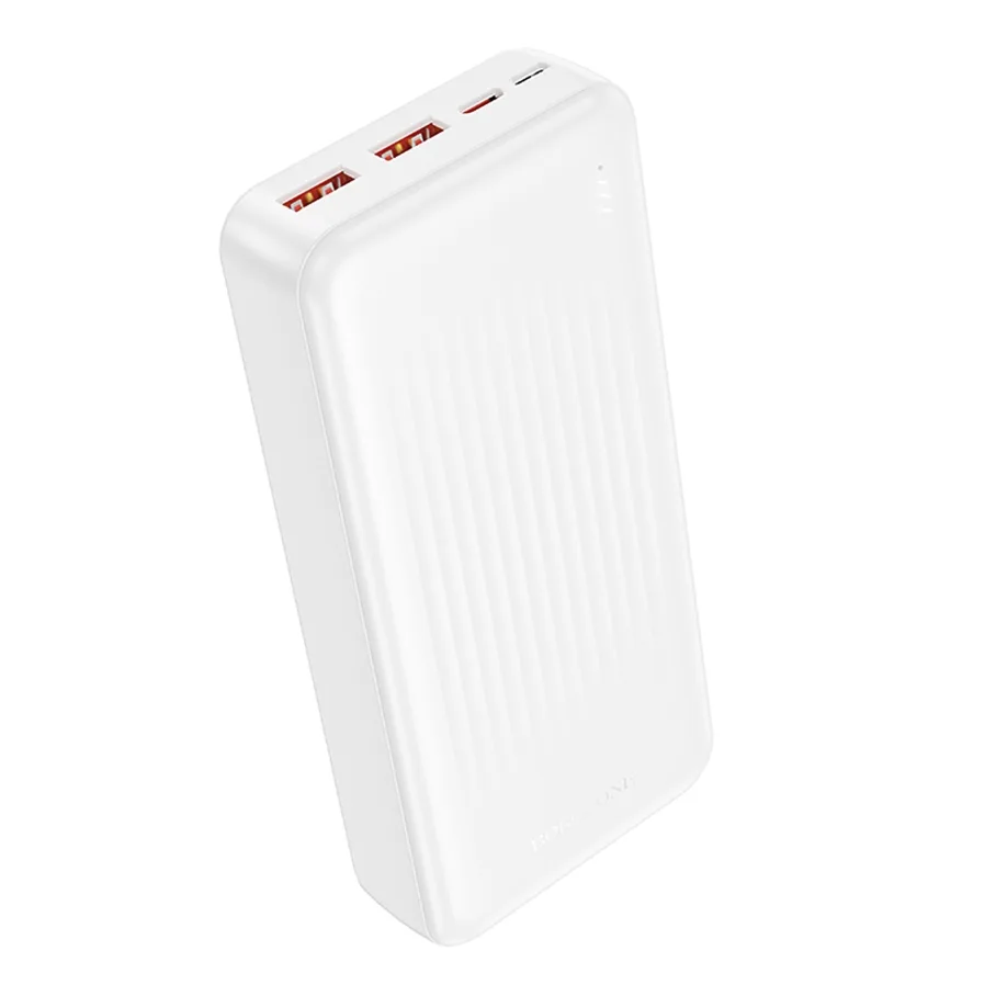 Power Bank Borofone BJ80A Clever 22.5W+PD20W fully compatible 20000mAh Білий