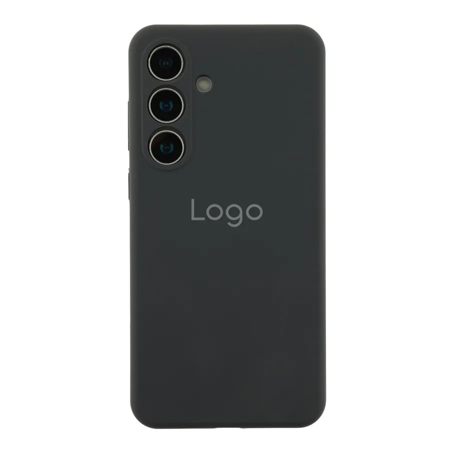 Чохол Liquid Silicone (AA) Full Camera для Samsung Galaxy S25 FE (S731) 15.Dark Grey