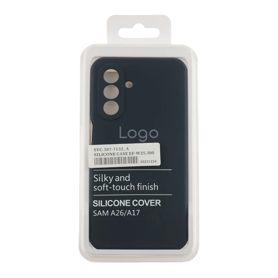 Чохол Liquid Silicone (AA) Full Camera для Samsung Galaxy A17 (A175)/A17 5G (A176) 08.Dark Blue