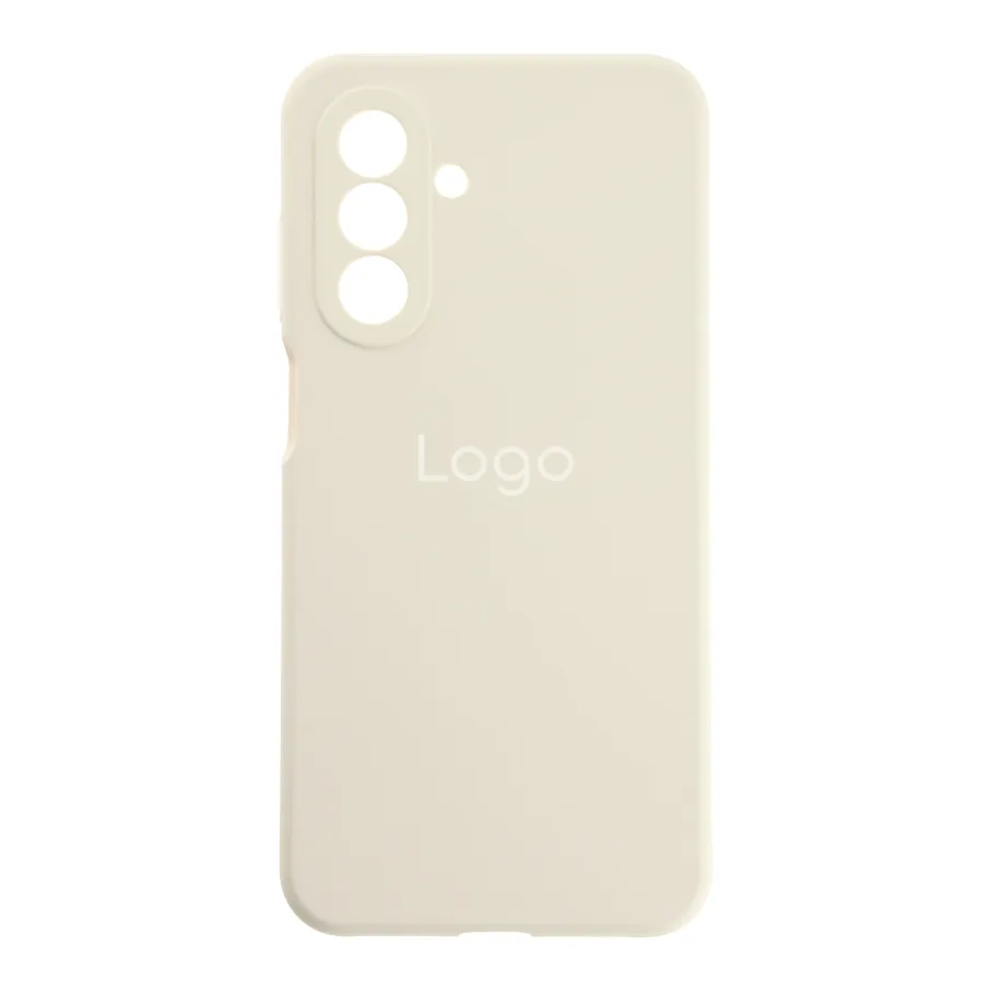 Чохол Liquid Silicone (AA) Full Camera для Samsung Galaxy A17 (A175)/A17 5G (A176) 09.White
