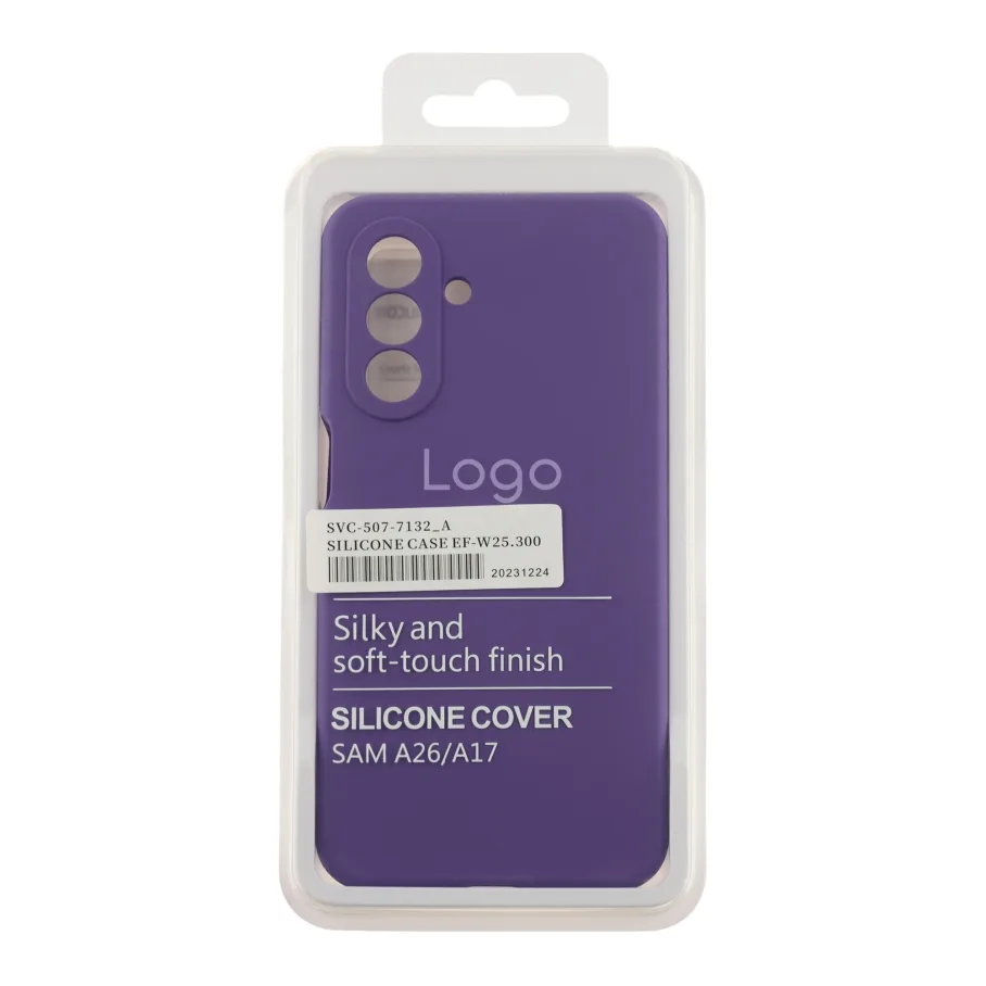 Чохол Liquid Silicone (AA) Full Camera для Samsung Galaxy A17 (A175)/A17 5G (A176) 39.Elegant Purple