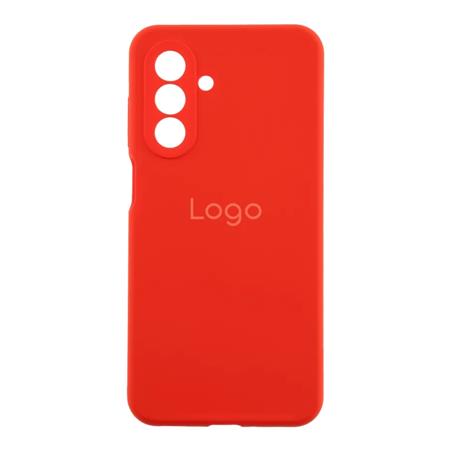 Чохол Liquid Silicone (AA) Full Camera для Samsung Galaxy A17 (A175)/A17 5G (A176) 14.Red