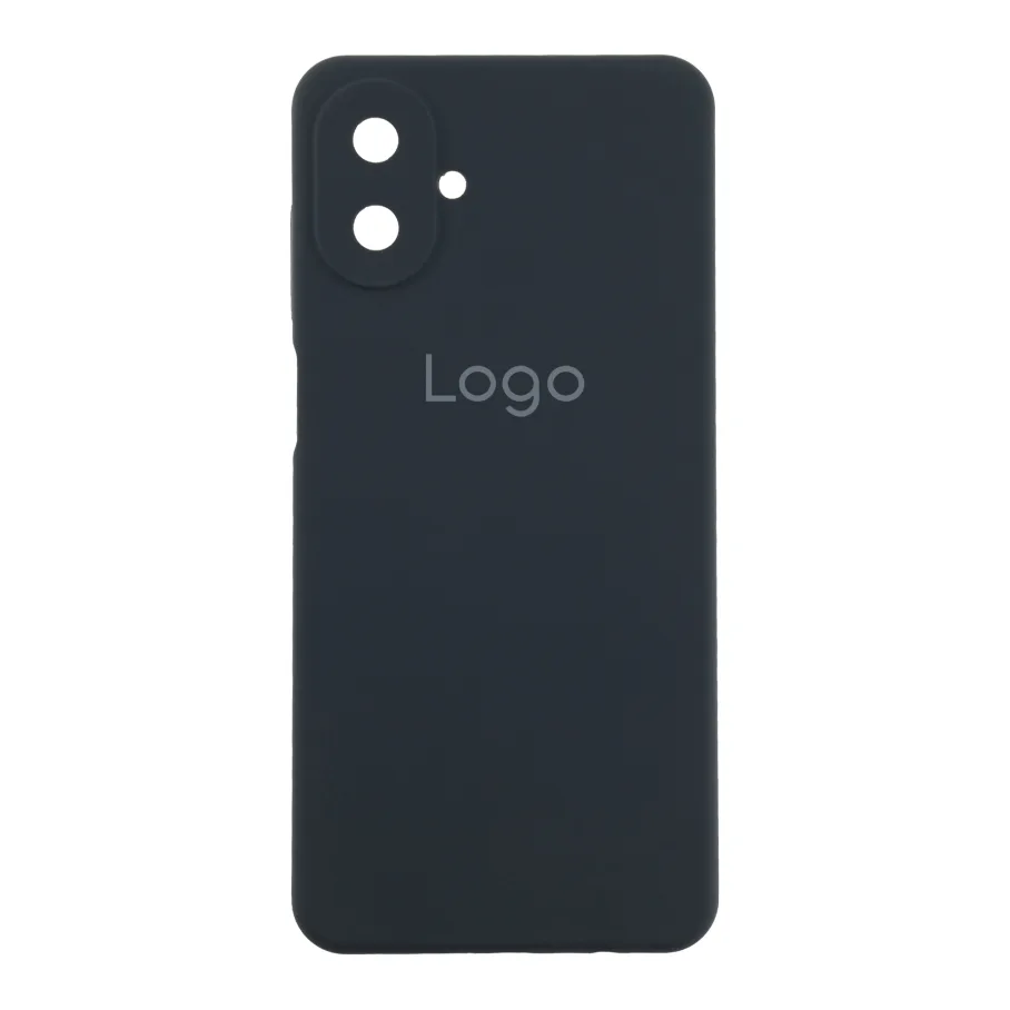 Чохол Liquid Silicone (AA) Full Camera для Samsung Galaxy A07 (A075) 08.Dark Blue